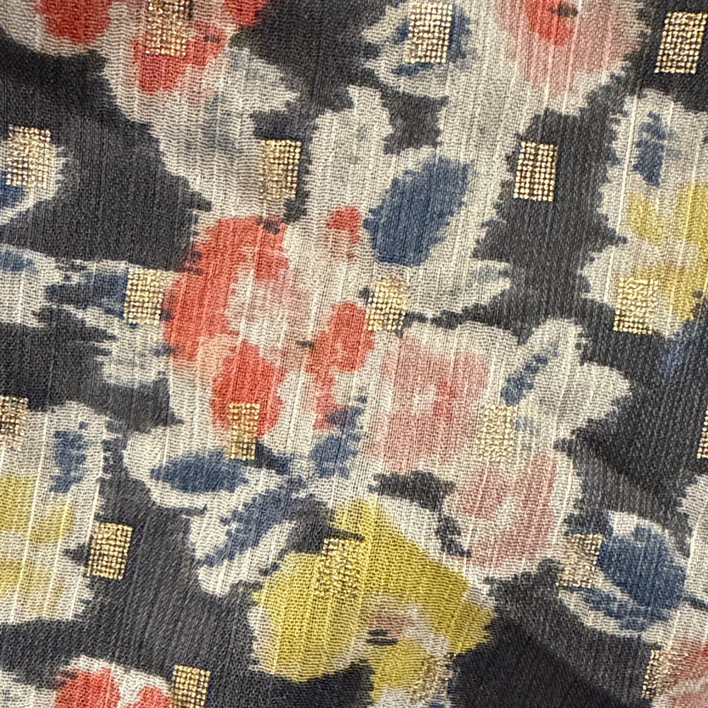 LOFT Multicolor Floral Ruffle Blouse - Picture 5 of 5